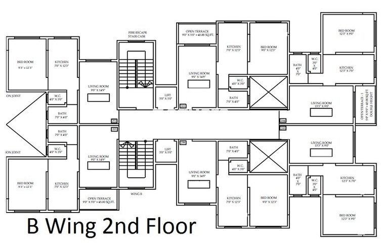 Vidhata Heights Floor Plans 2