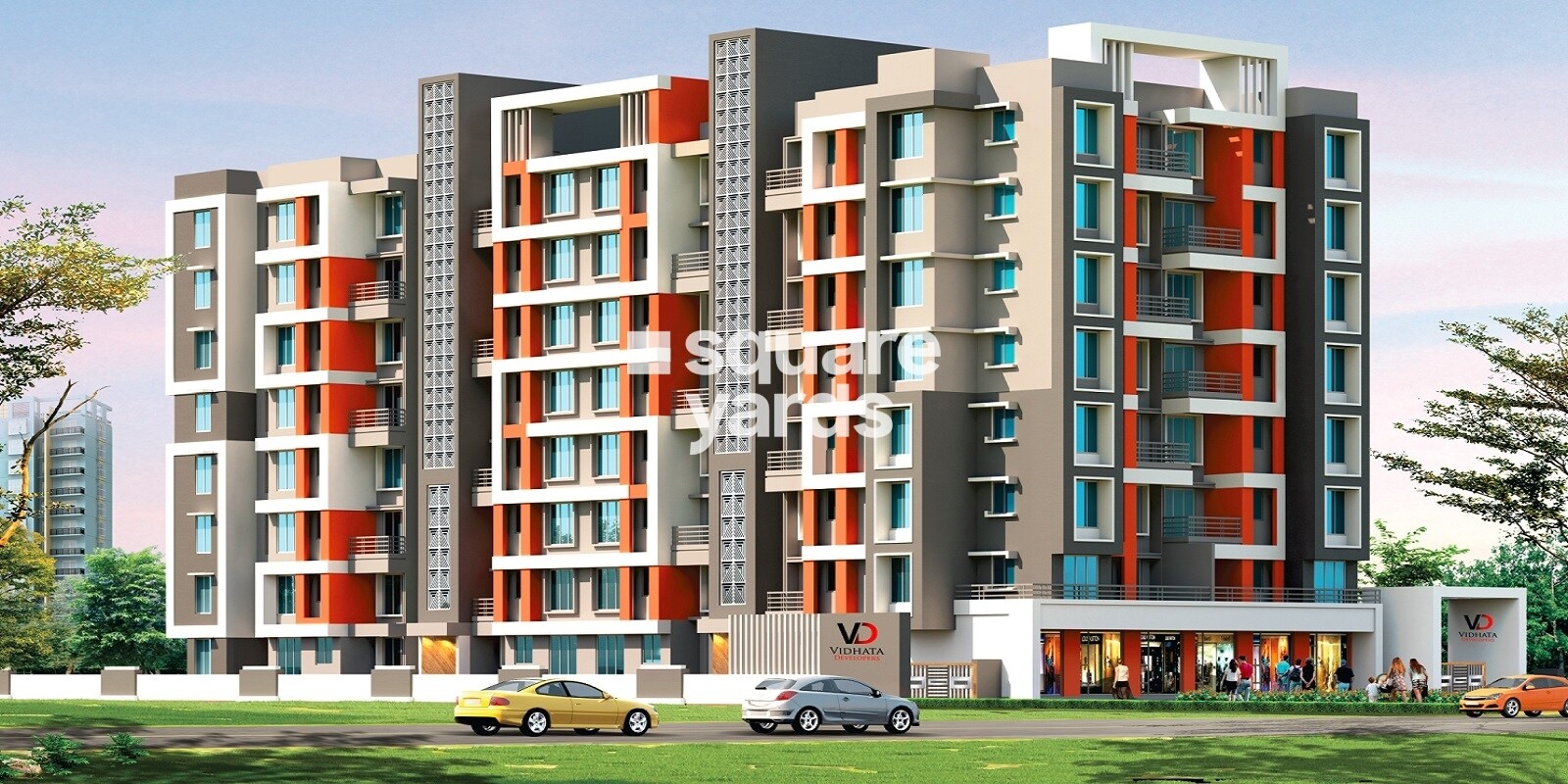 Vidhata Heights residential project in Kardal