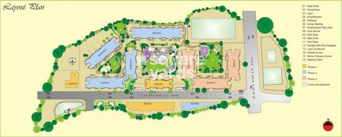 Vinay Unique Residency Master Plan Image