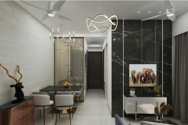 Viva Parijat Heights Apartment Interiors 4