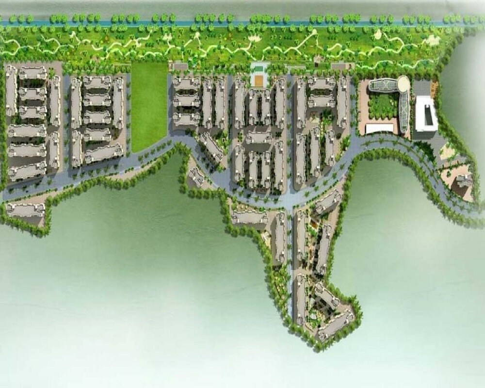 VIVA-Vishnupuram_an aerial view of a train crossing a bridge