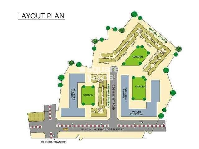 Viva Vrindavan Krishna Gardens Master Plan 1
