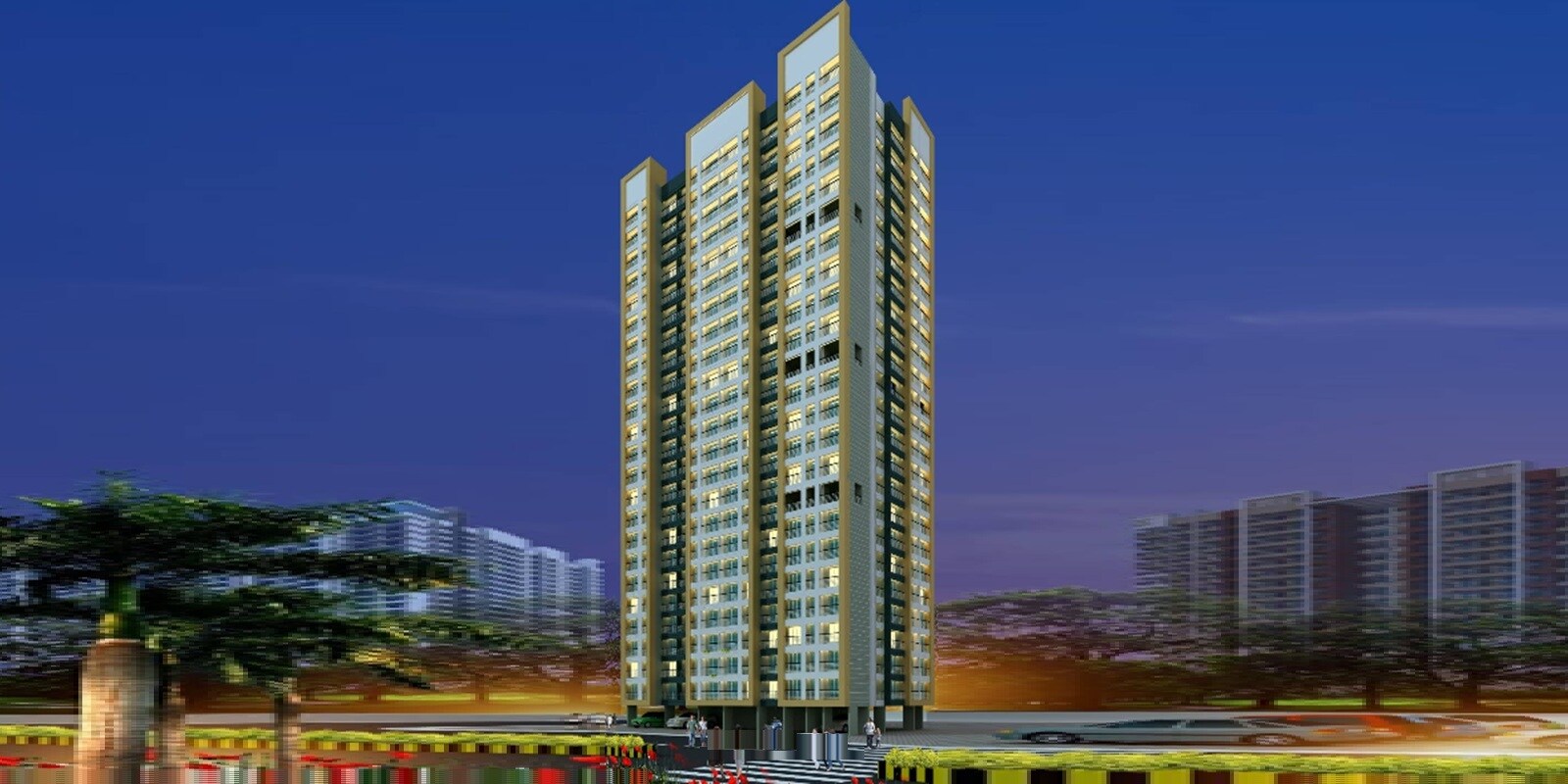 Zar Lake Superior residential project in Vasai East