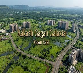 Aakash Gagan Galax residential project in Vasai East