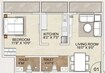 Adhiraj Nayan Paradise 1 BHK Layout