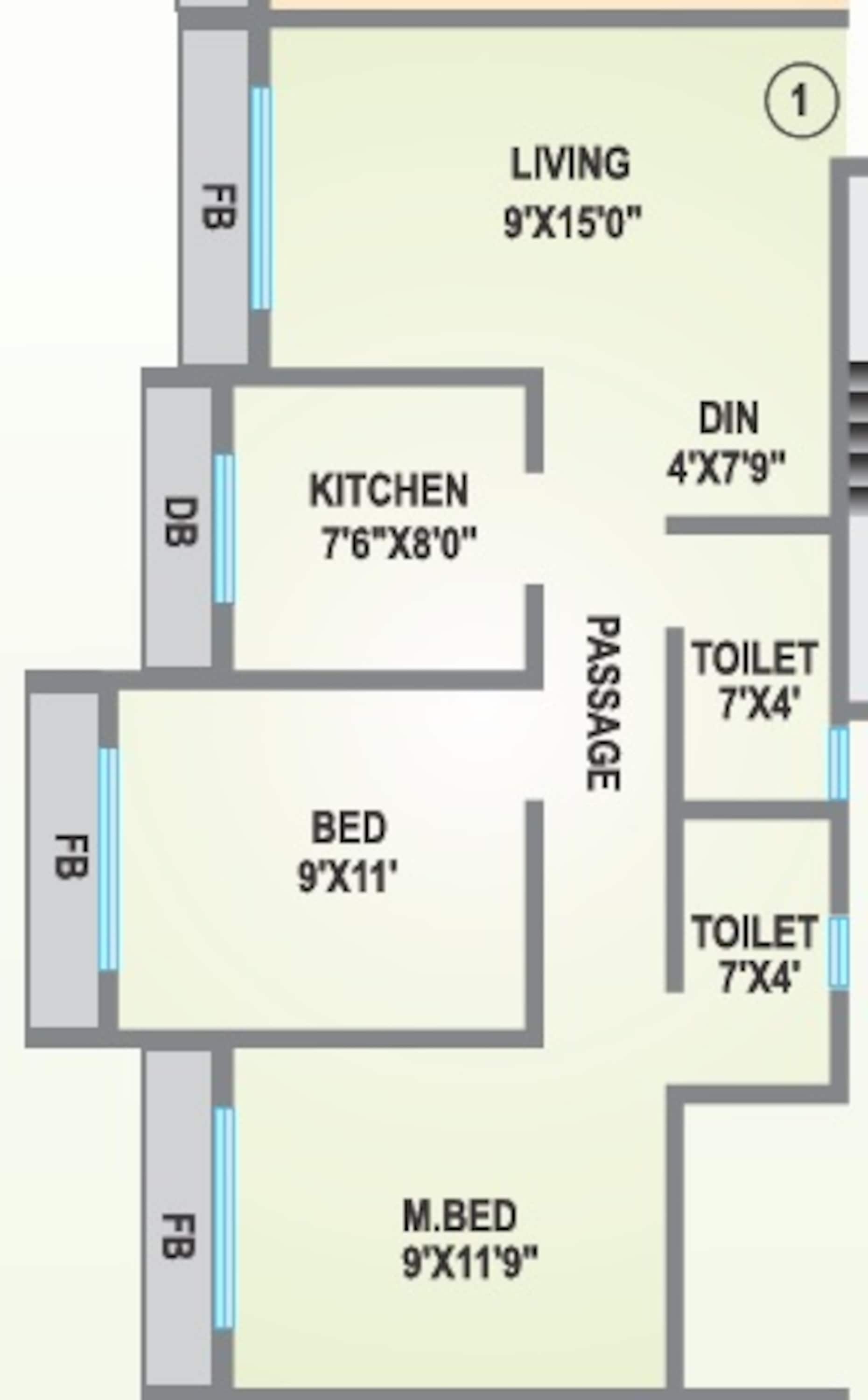 agarwal lifestyle apartment 2 bhk 885sqft 20215313135358