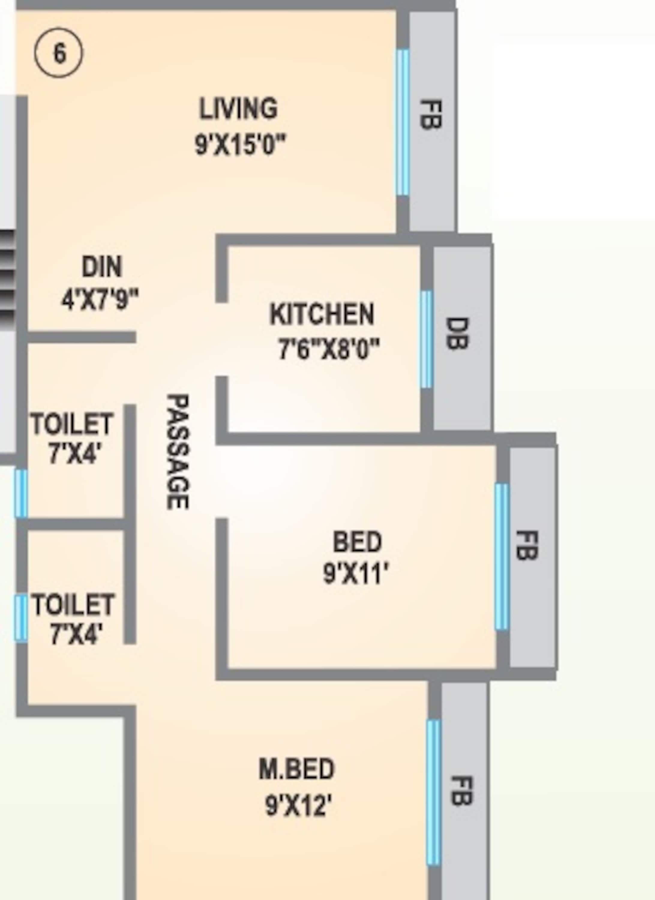 agarwal lifestyle apartment 2 bhk 890sqft 20215413135408