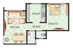 Ajay Raj Complex 1 BHK Layout