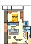 DBR Dias Residency Park 1 BHK Layout