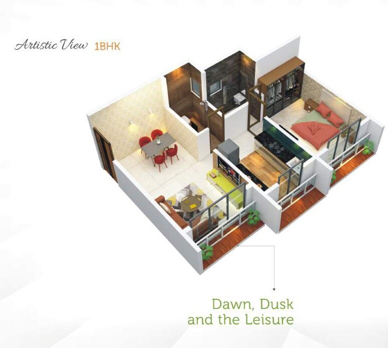  1 BHK Apartment at Deep Sky, Vasai East – for Sale