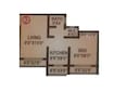 Gaurav Heights 1 BHK Layout