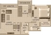 HDIL Paradise City 1 BHK Layout