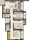 HDIL Residency Park 2 2 BHK Layout