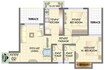 HDIL Residency Park 2 BHK Layout