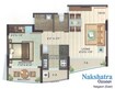 JSB Nakshatra Ozone 1 BHK Layout