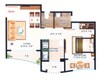 JSB Nakshatra Primus 1 BHK Layout