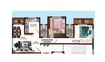 K Bafna Krish Mansion 2 BHK Layout