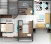 K K Crystal Park 1 BHK Layout