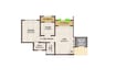 K M Residency 1 BHK Layout