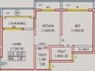 Kalash Sparkle Heights Phase 1 1 BHK Layout