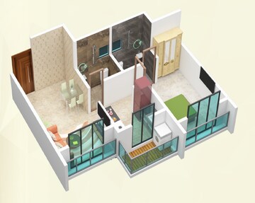  1 BHK Apartment at Kaneri Heights, Naigaon East – for Sale