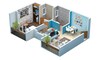 Ninestar Heaven 1 BHK Layout