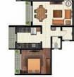 Orchid Galaxy Apartments 1 BHK Layout