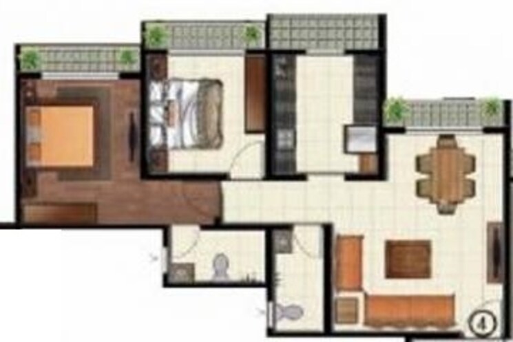 Other, orchid-galaxy-apartments 2 Bedroom 850 Sq.Ft. Apartment In Vasai East Palghar 9004677