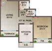 Ornate Classic 1 BHK Layout