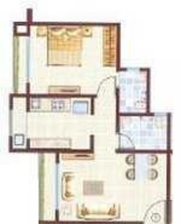  1 BHK Apartment at Parikh Peninsula Park, Virar West – for Rent