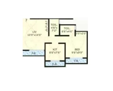  1 BHK Apartment at Parivar Sai Shikar, Virar West – for Sale