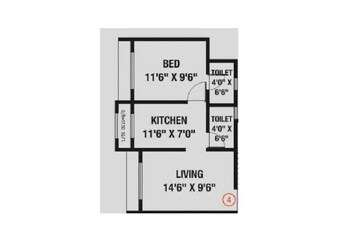  1 BHK Apartment at RNA Platinum City, Vasai East – for Sale