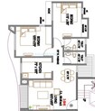 Rustomjee Avenue M 2 BHK Layout