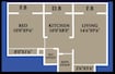 Sai Crystal Empire 1 BHK Layout