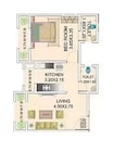 Sakla Sagar Complex 1 BHK Layout