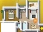 Floor plan of 1 BHK 590 Sq. Ft. Apartment in Shalibhadra Yash, Palghar