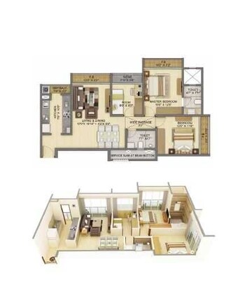  2 BHK Apartment at Shapoorji Pallonji Joyville, Bolinj – for Sale