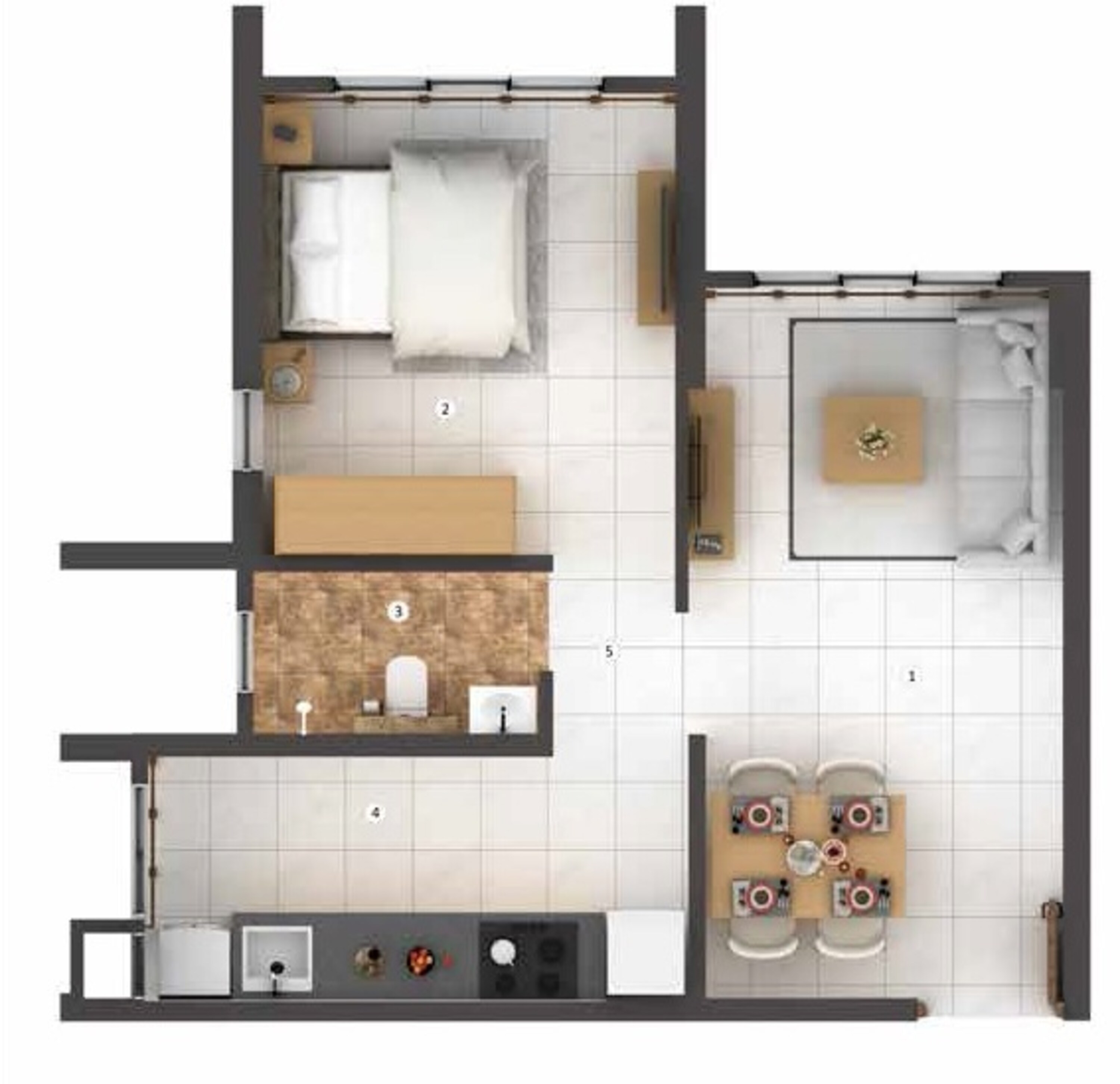 shaporji pailonji joyville new tower apartment 1 bhk 447sqft 20224803164846