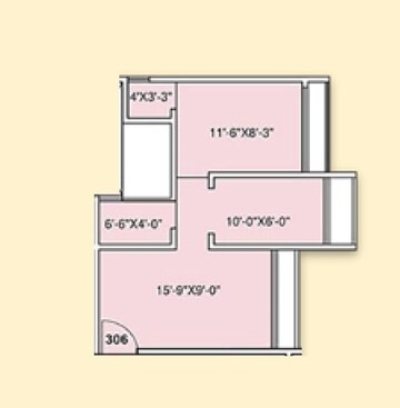  1 BHK Apartment at Shellproof Gladiolus Tower, Fatherwadi – for Rent