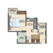 VBHC Evergreen 1 BHK Layout