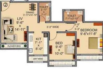  2 BHK Apartment at Veena Dynasty, Vasai East – for Sale