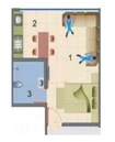 XL Heaven Hills Studio Layout