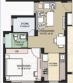 Yashodhan Shanti Regalia 1 BHK Layout