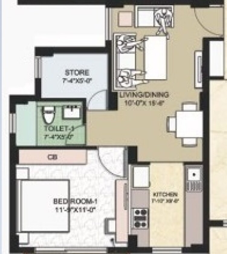 yashodhan shanti regalia apartment 1 bhk 700sqft 20210107180145