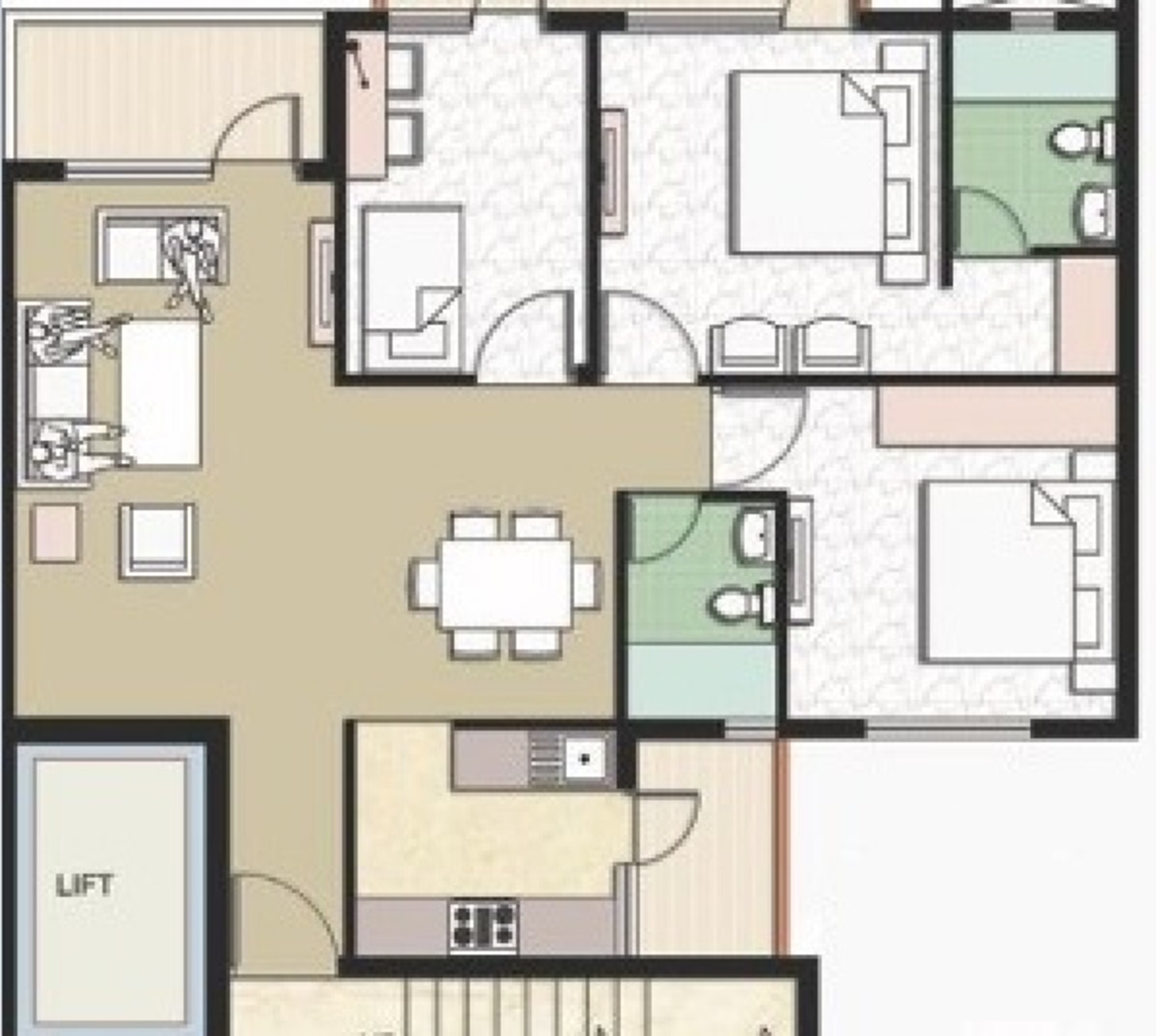 yashodhan shanti regalia apartment 2 bhk 940sqft 20210107180100