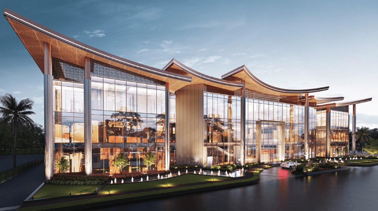 M3M Terraces Clubhouse External Image 1