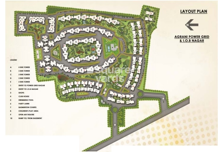 Agrani IOB Nagar Master Plan Image