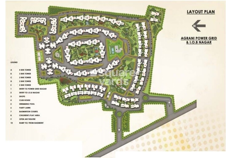 Agrani-IOB-Nagar_a drawing of a train on a map