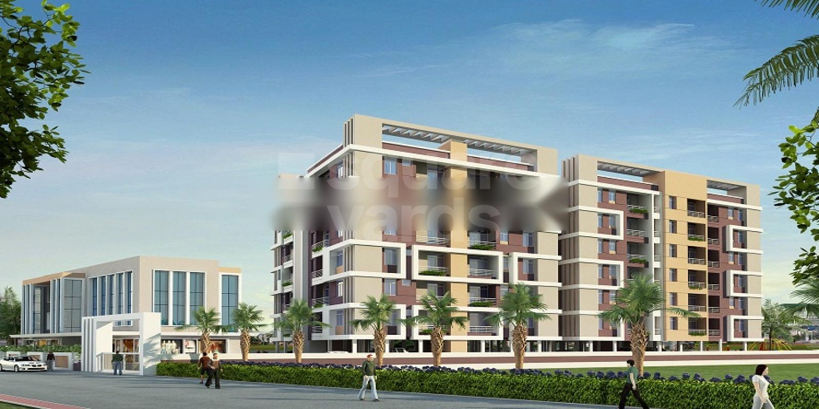 Lakshya Bharti Global Complex residential project in Lakshmi Chak