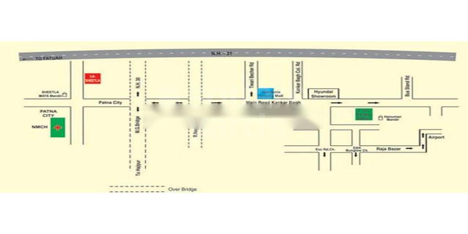 Newtech La Sheetla residential project in Gardanibagh